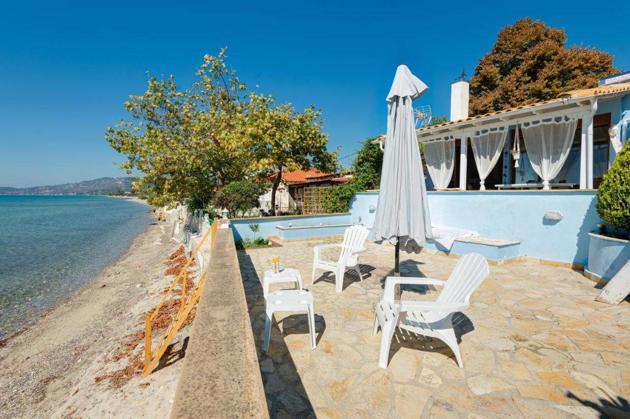 Light Blue Sea Artistic Villa Nea Skioni Exterior foto